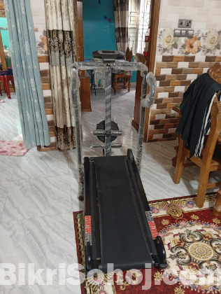 Evertop 3 in-1 manual treadmill